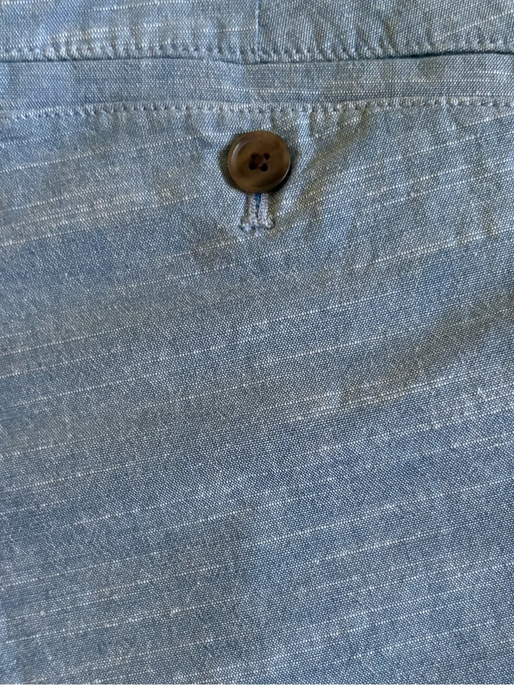 NWOT J. CREW Men’s Chambray Slim-Fit Flex Chino Pant Size 28x30